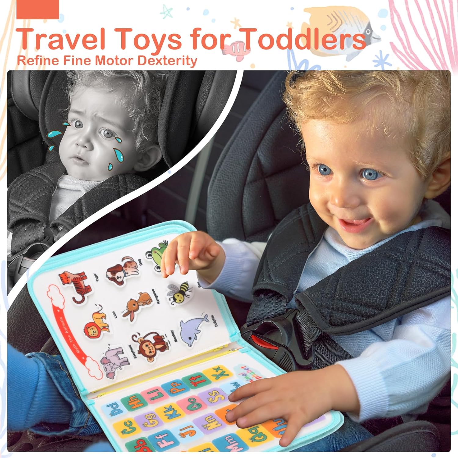 Montessori Busy Board for Toddlers 🧠🎨